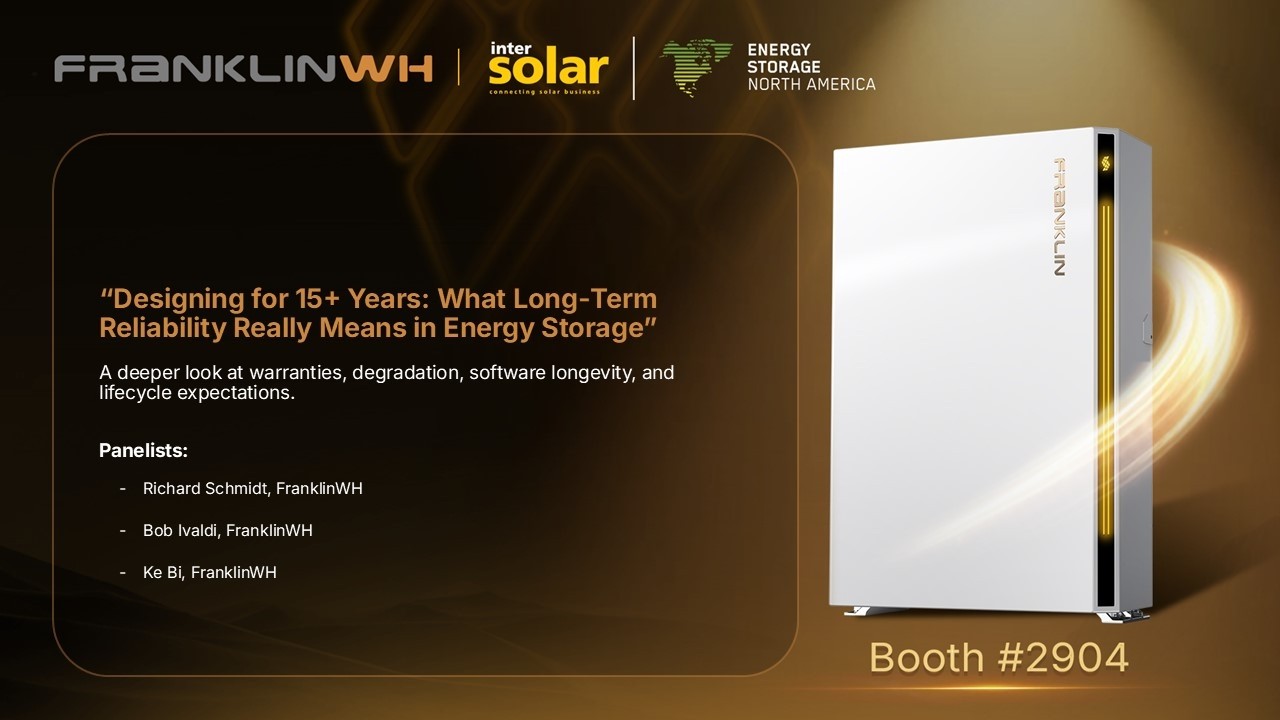 Panel Session: Designing for 15+ Years What Long Term Reliability Really Means in Energy Storage