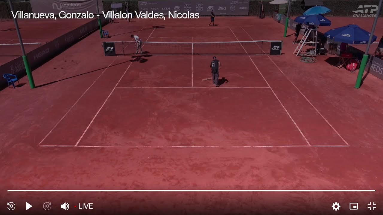 EN VIVO: 2° Ronda Qualy Challenger Santiago - Gonzalo Villanueva (ARG) VS
Nicolas Villalon (CHI)