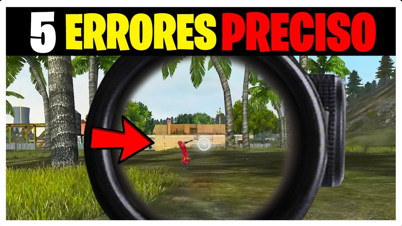 CÓMO MEJORAR en PRECISO en MIRA Free Fire CELULAR 2024 ► 5 ERRORES de NOVATO