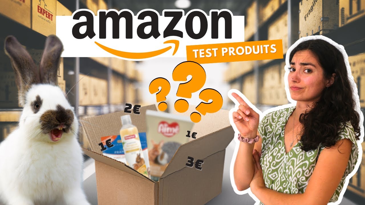 Test produits pour lapin AMAZON 😱 Attention à ce que tu achètes...