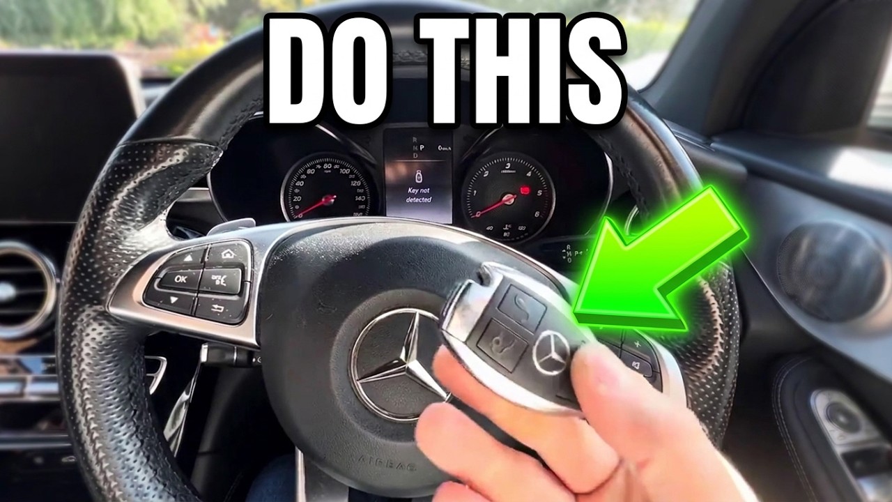 Mercedes Keyless Go / Entry Key not detected error