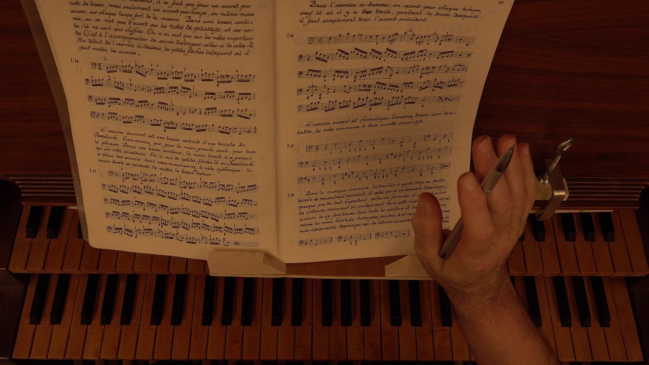 Conservatorio di Perugia Classe di Organo Lezione di Basso continuo spiegazione esercizio 1.16