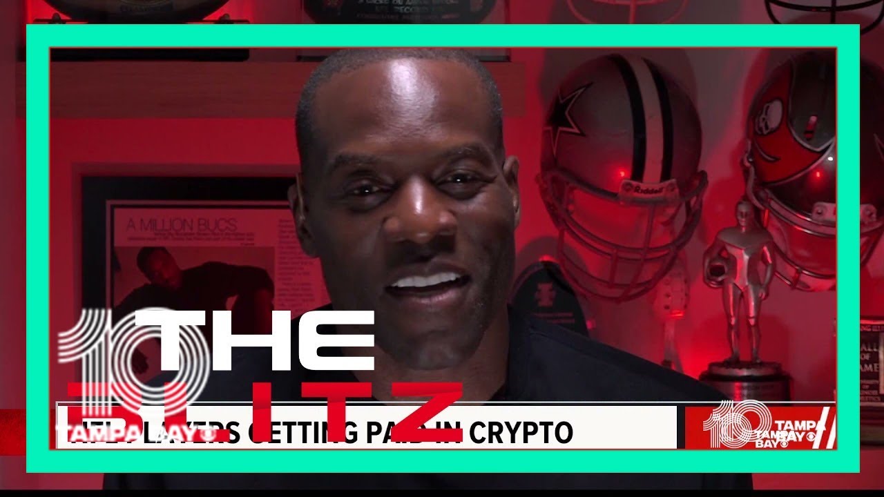 Simeon Rice on cryptocurrency's growing popularity in the NFL