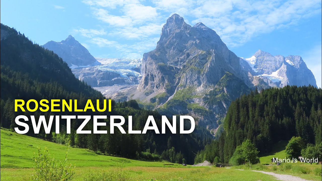 Лучшие пешие маршруты в Швейцарии 🇨🇭 Поход по швейцарской долине Райхенбахталь Розенлауи