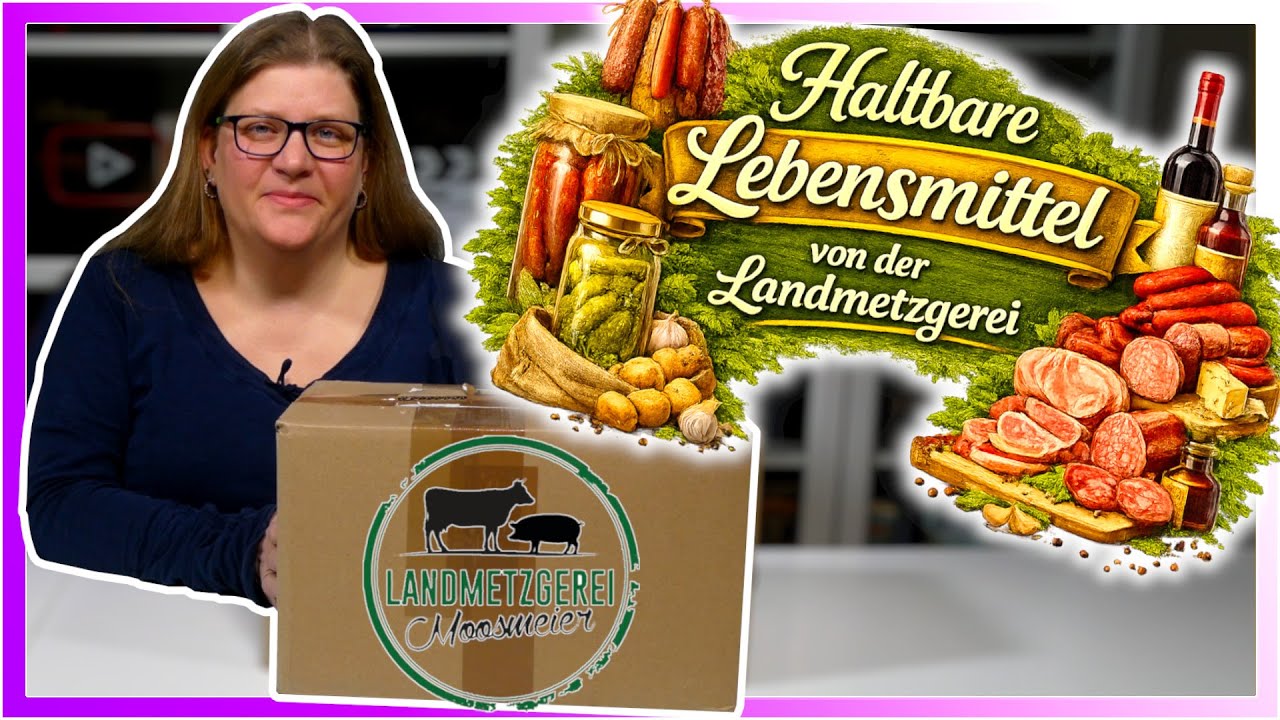 Vom Metzger zu Dir 🤩 │ Landmetzgerei Moosmeier Mystery-Box Unboxing
