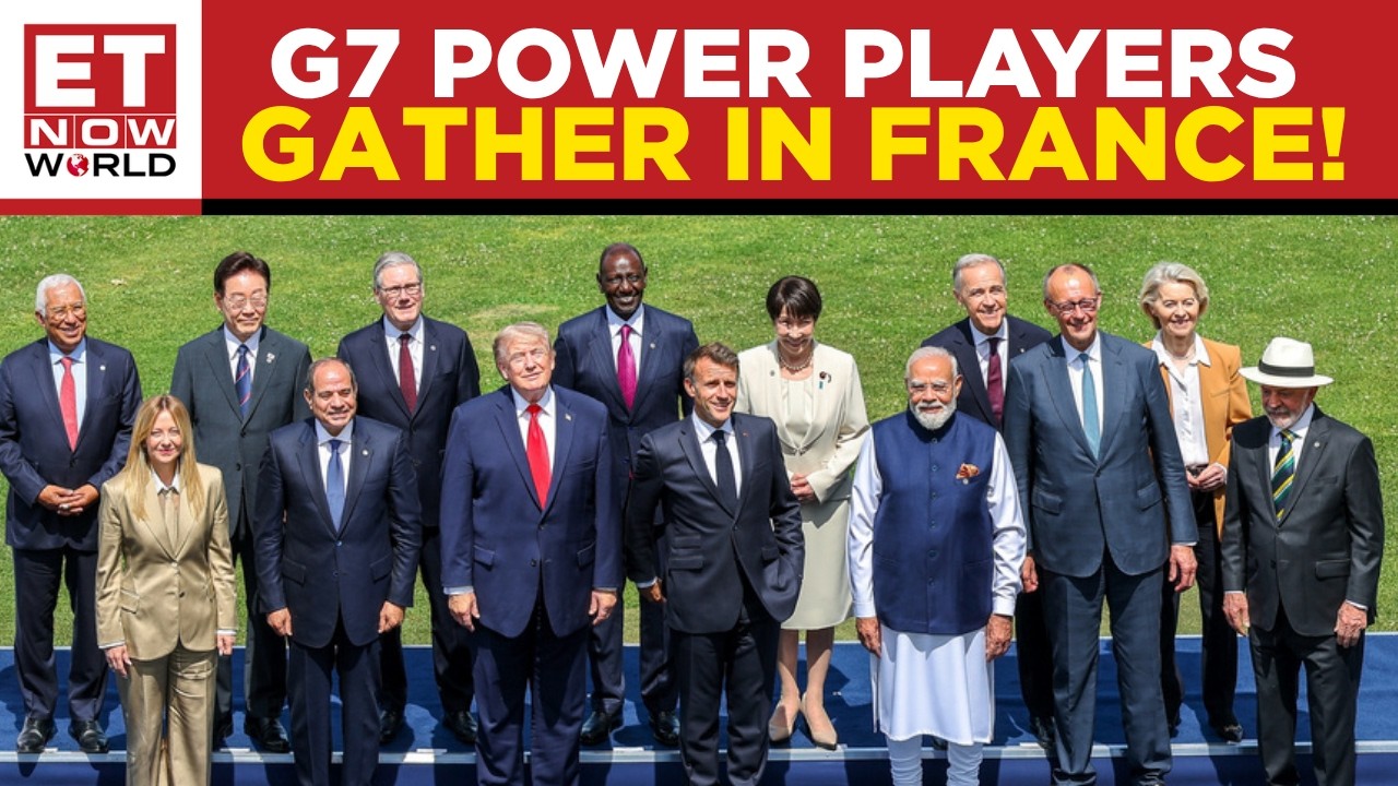World Leaders Unite! Macron Welcomes Key Presidents in G7 Family Photo Moment | Must WATCH!
