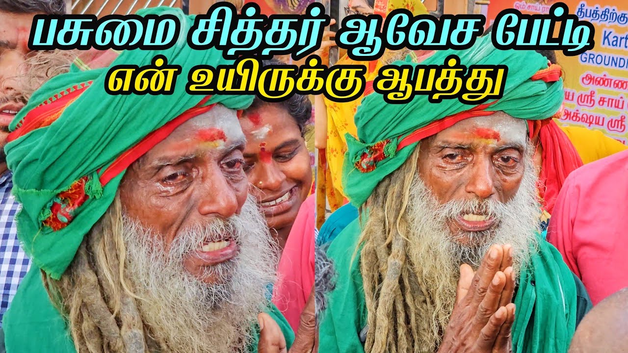 என் உயிருக்கு ஆபத்து😱😰 பசுமை சித்தரின் ஆவேச பேட்டி😡#thiruvannamalai #sithargal#girivalam #sithar