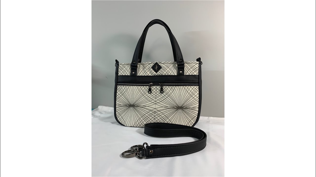 Divina Handbag by Bagstock Design || Simply Classic Bag Making Tutorial