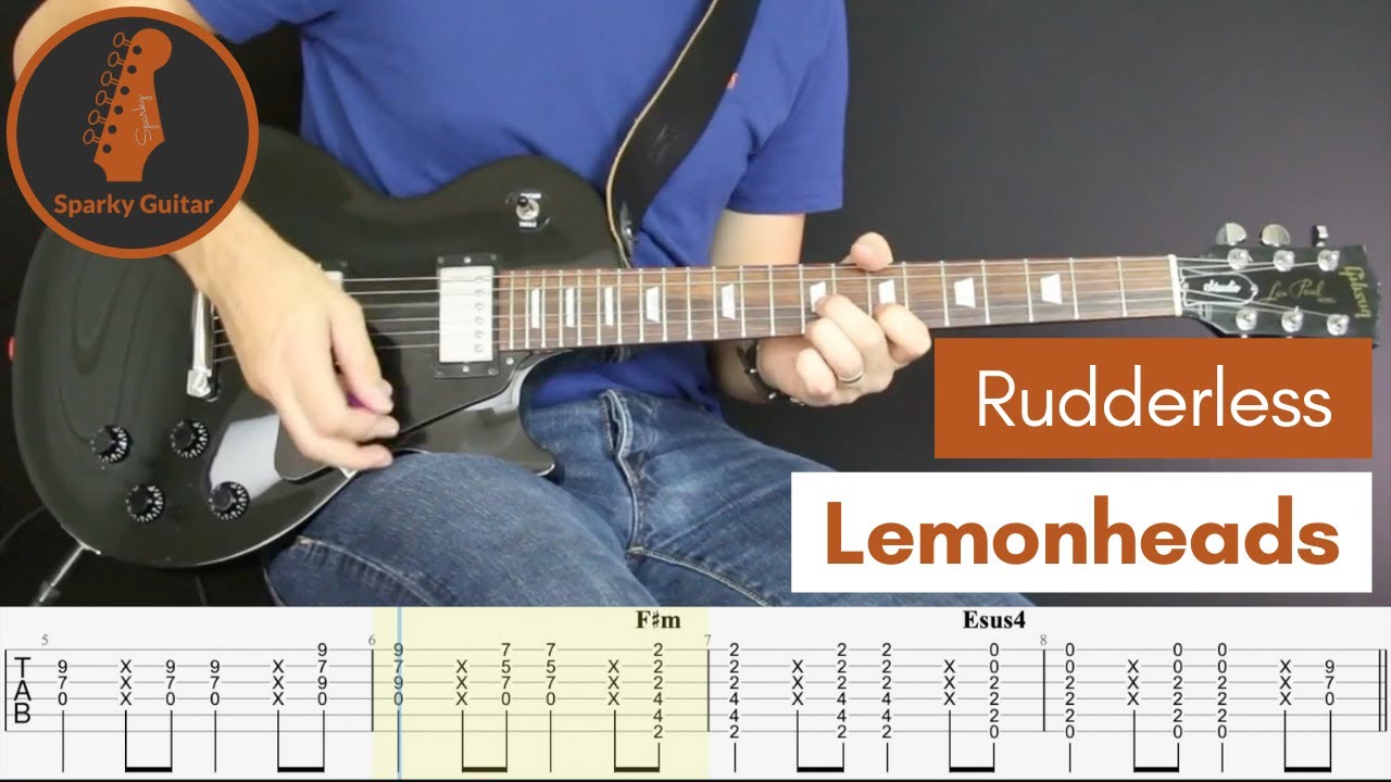 Rudderless - Lemonheads (Guitar Cover & Tab)