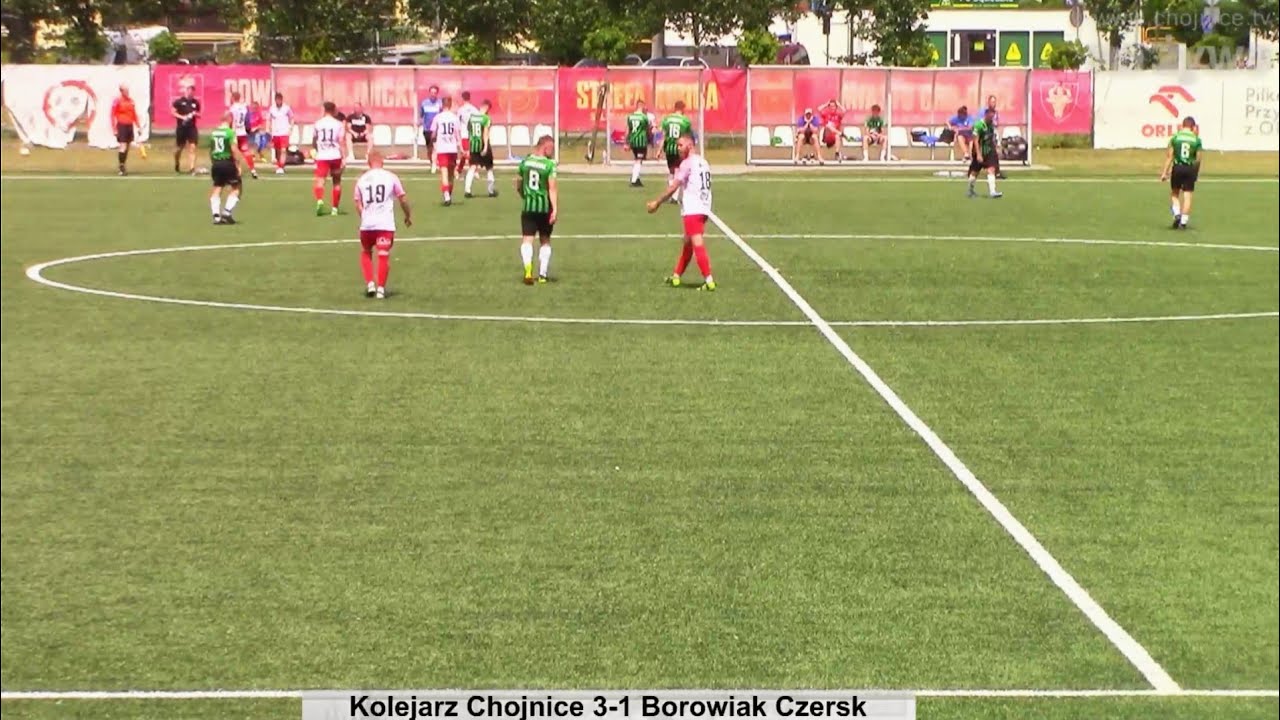 W derbach powiatu chojnickiego Kolejarz Chojnice wygrał 4-1 z Borowiakiem Czersk