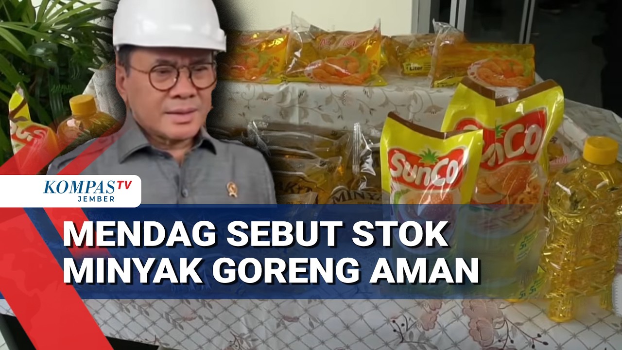 Mendag Pastikan Stok Minyak Goreng di Palembang Aman dan Melimpah