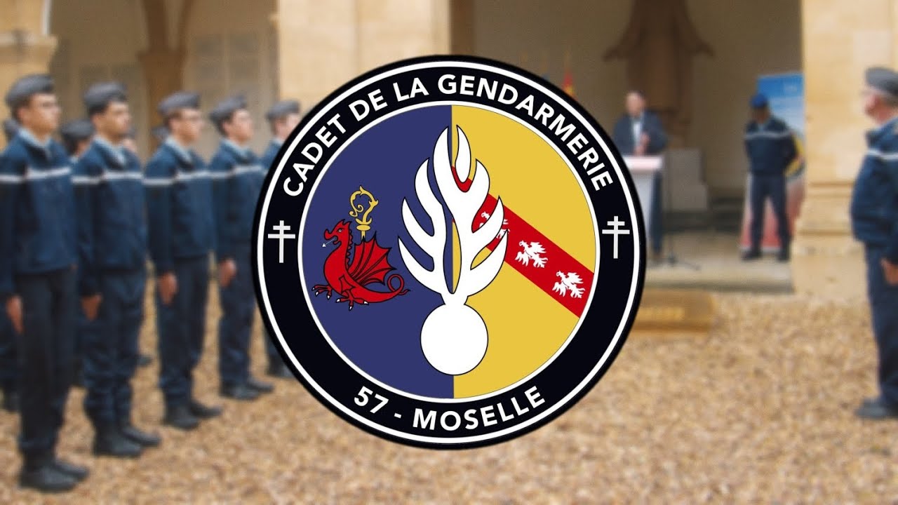 Les Cadets de la Gendarmerie de la Moselle (Remise des Rondaches)