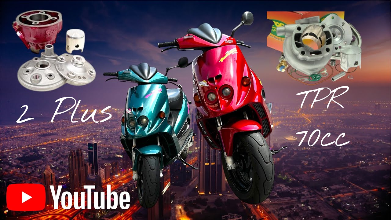 Extra: Malaguti Phantom F12 Top 2 Plus TS vs Malaguti Phantom F12 Top TPR 70cc with 21 PHBG 