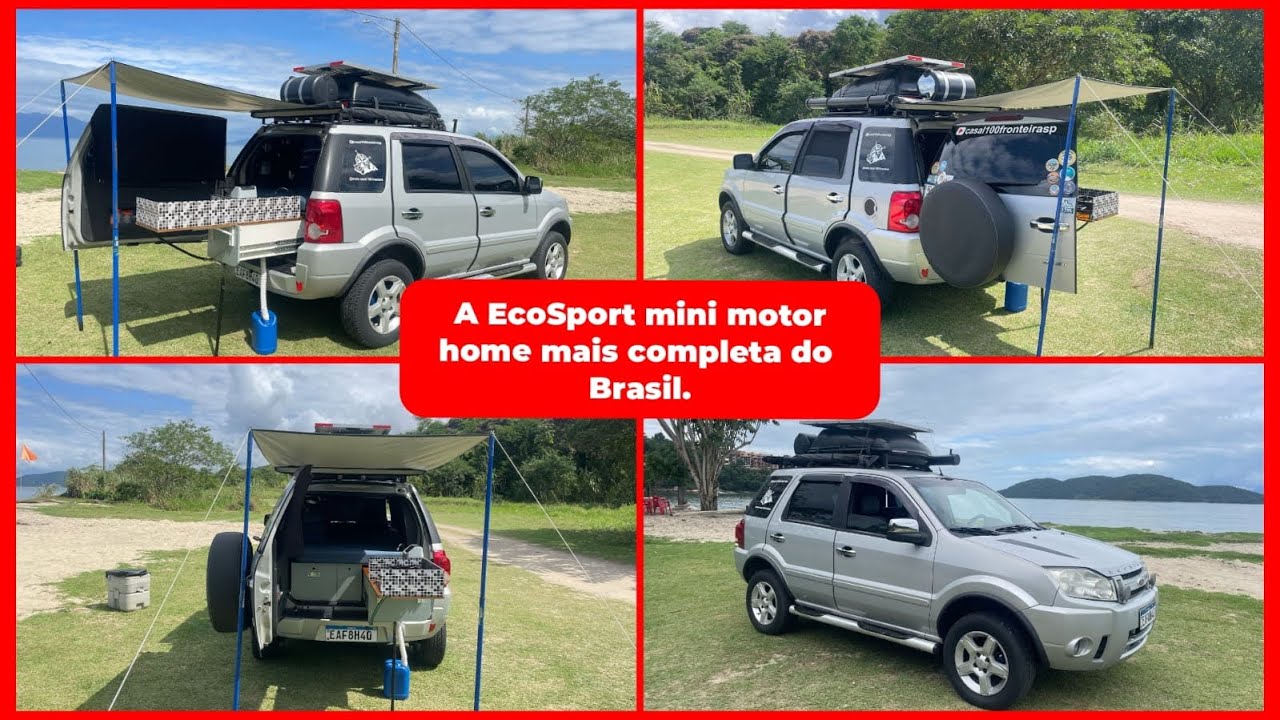 Tour completo da nossa EcoSport motor Home#minimotorhome #motorhome #ecosport