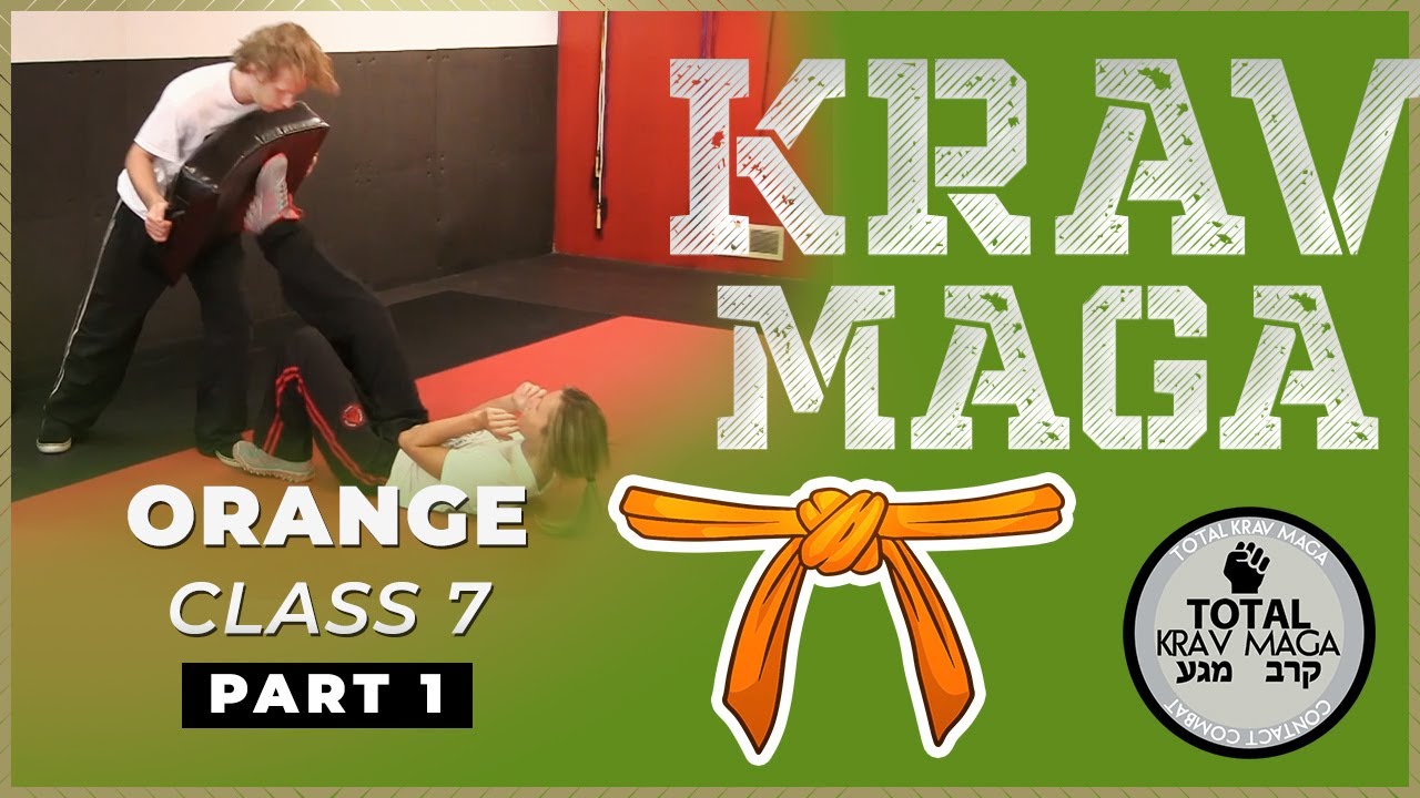 Krav Maga - Orange Belt  - Class 7 (Part 1)