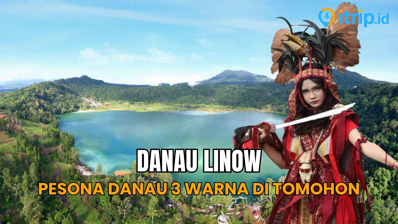 Danau Linow, Danau Unik 3 Warna yang Menakjubkan di Kota Tomohon
