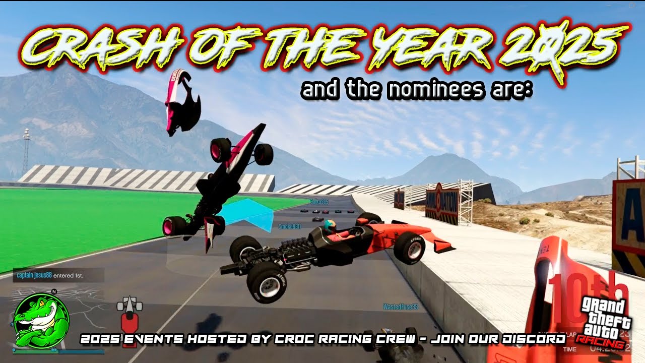 CRASH OF THE YEAR 2025 - The Nominees (no license)