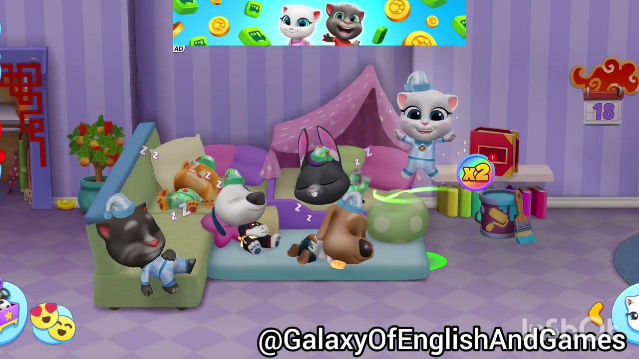 My Talking Tom & Friends Full Gameplay | Fun & Relaxing Game Video