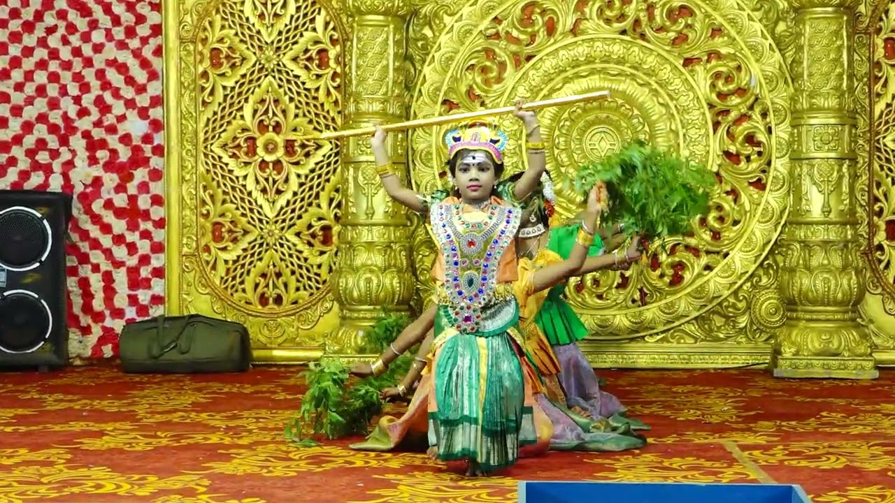 Navarathri Celebration at Sivagangai Samasthanam by Oxford Matriculation School, Soorakulam! #dance