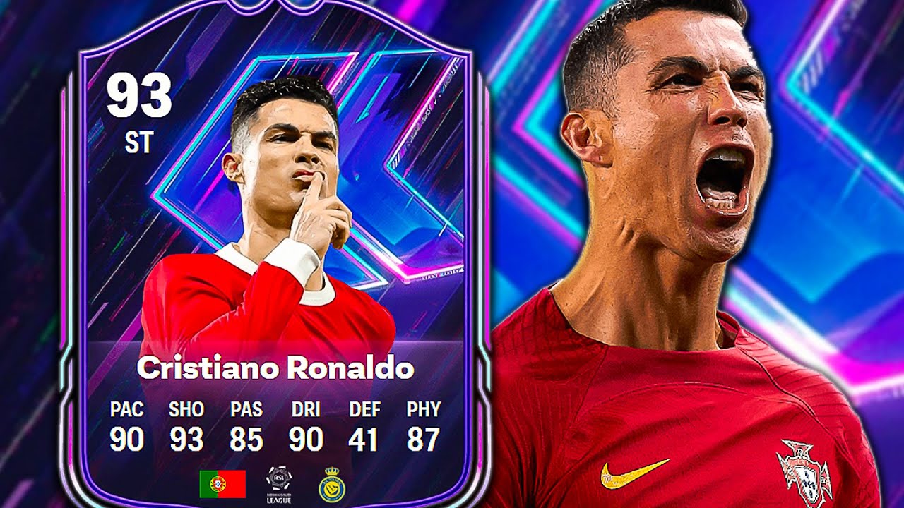 AURA 🥶 Flashback Ronaldo Player Review 🏆 FC25 Ultimate Team