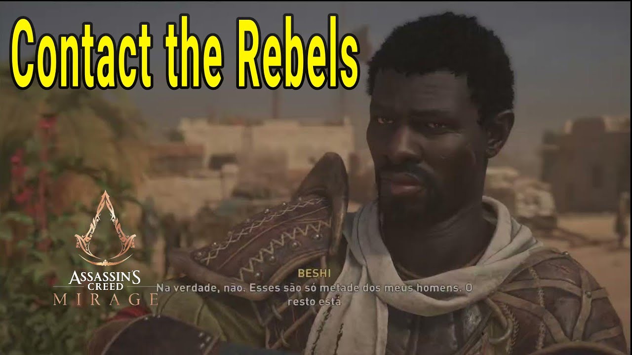 Assassin's Creed Mirage Contact the Rebels Quest 4K