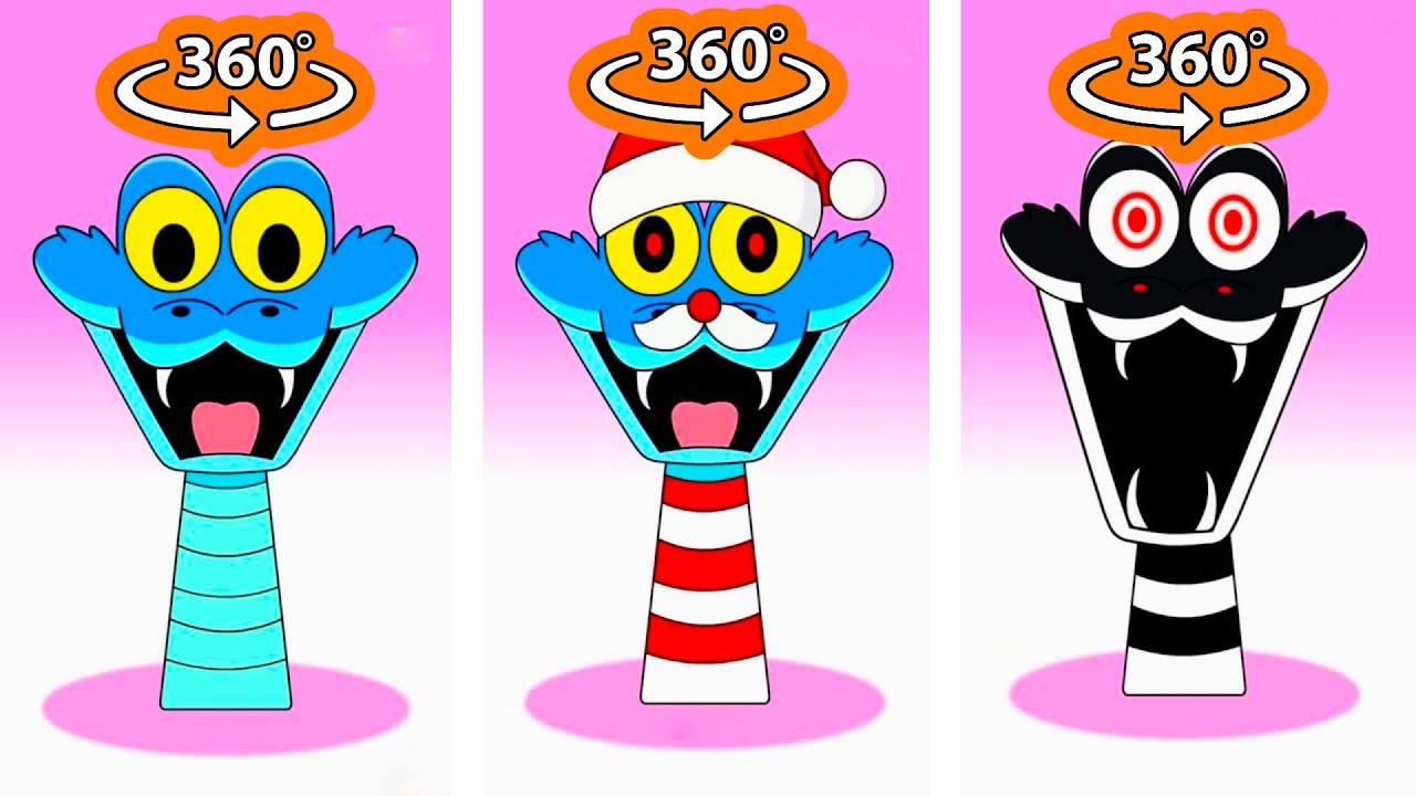 Incredibox Sprunki OC Gary De'Snake (from Zootopia 2) Phase 4! 360 VR! #1