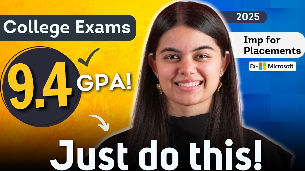 How to study for College Exams ? Just do this for best GPA!
