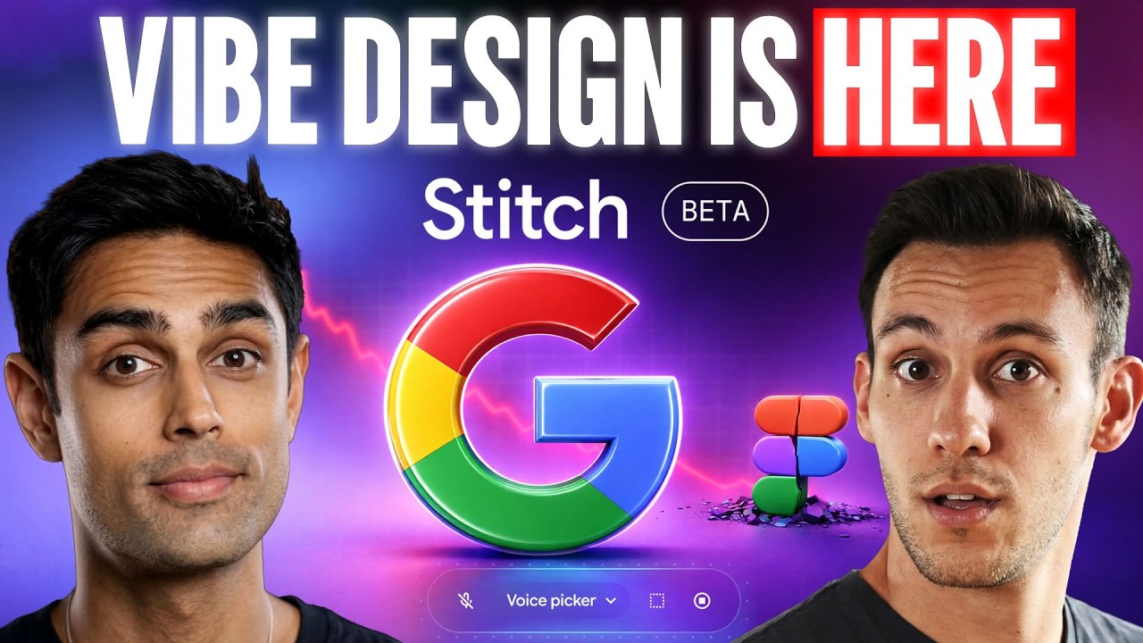 Google Stitch одним обновлением уничтожил акции Figma (вот почему).