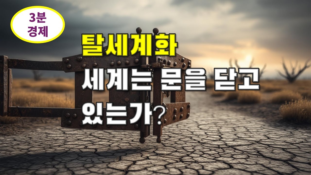 [3분경제 133] 탈세계화 (세계는 문을 닫고 있는가)