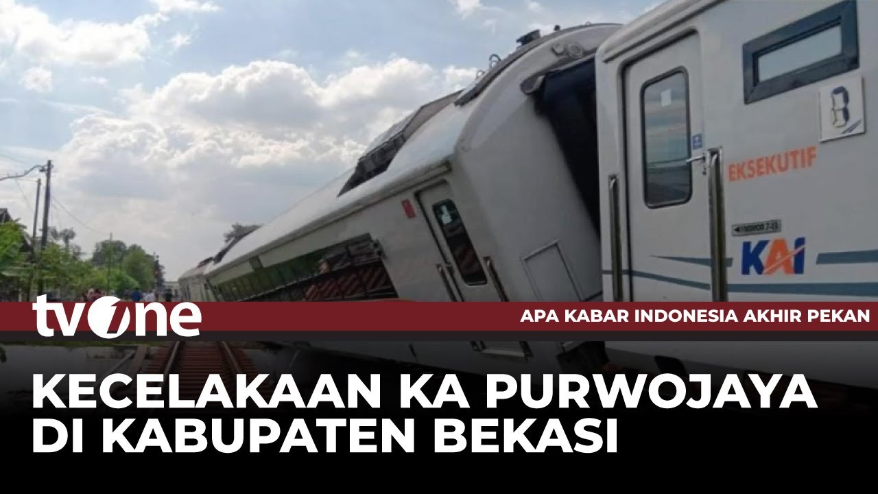 Kereta Api Purwojaya Anjlok, Dua Rangkaian Kereta Lepas dari Roda | tvOne