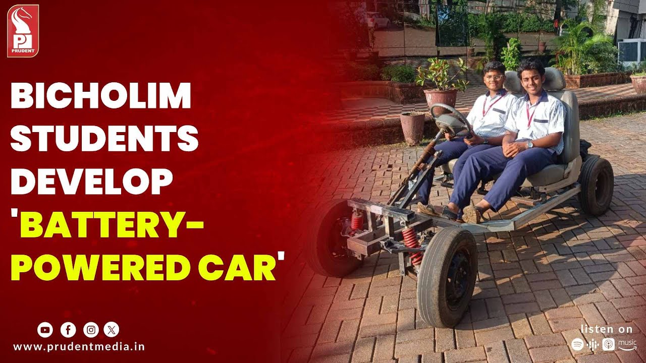 BICHOLIM STUDENTS DEVELOP 'BATTERY-POWERED CAR'
