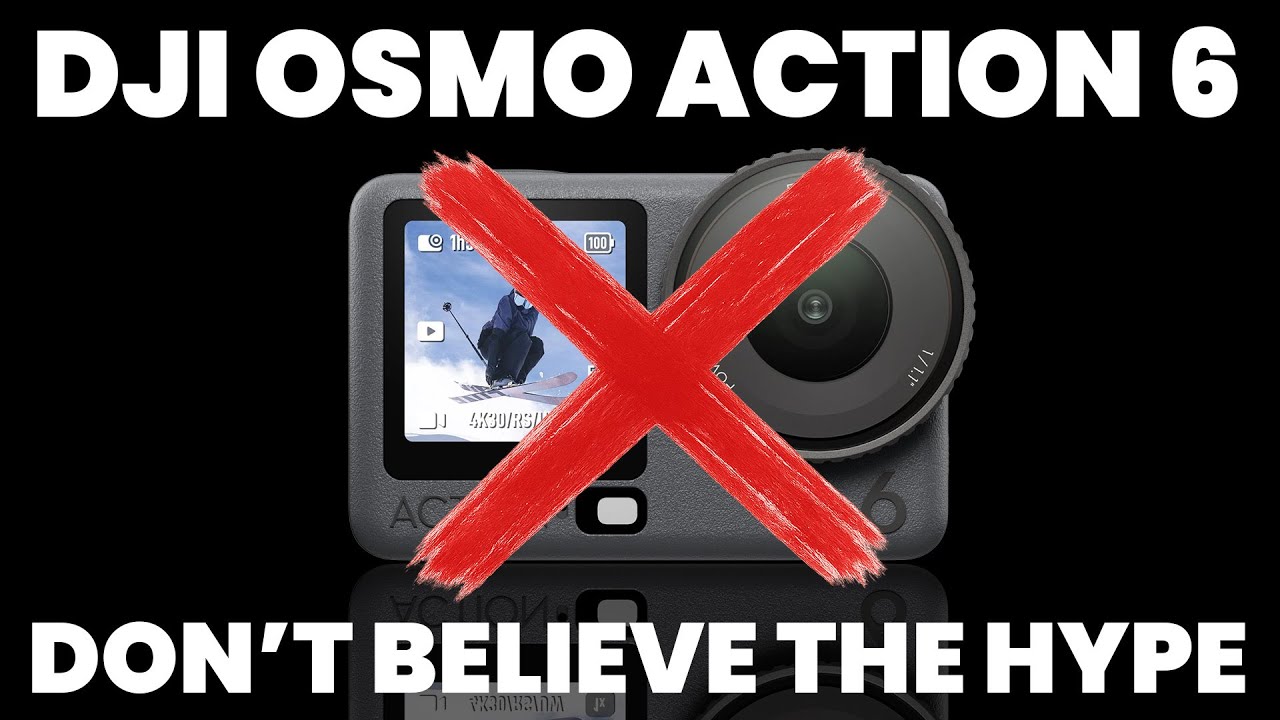DJI Osmo Action 6 | Предвзяты ли эти обзоры? Почему я их пропускаю.