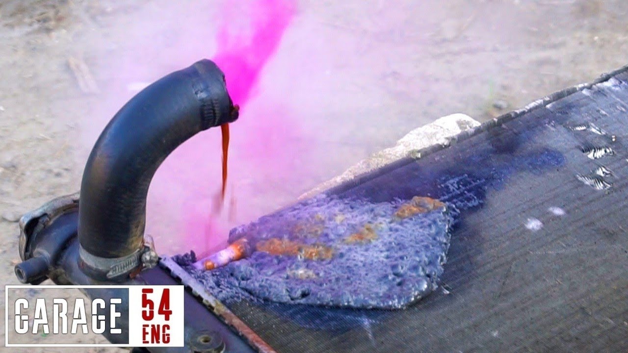 We pour iodine monochloride into a radiator - what will happen?