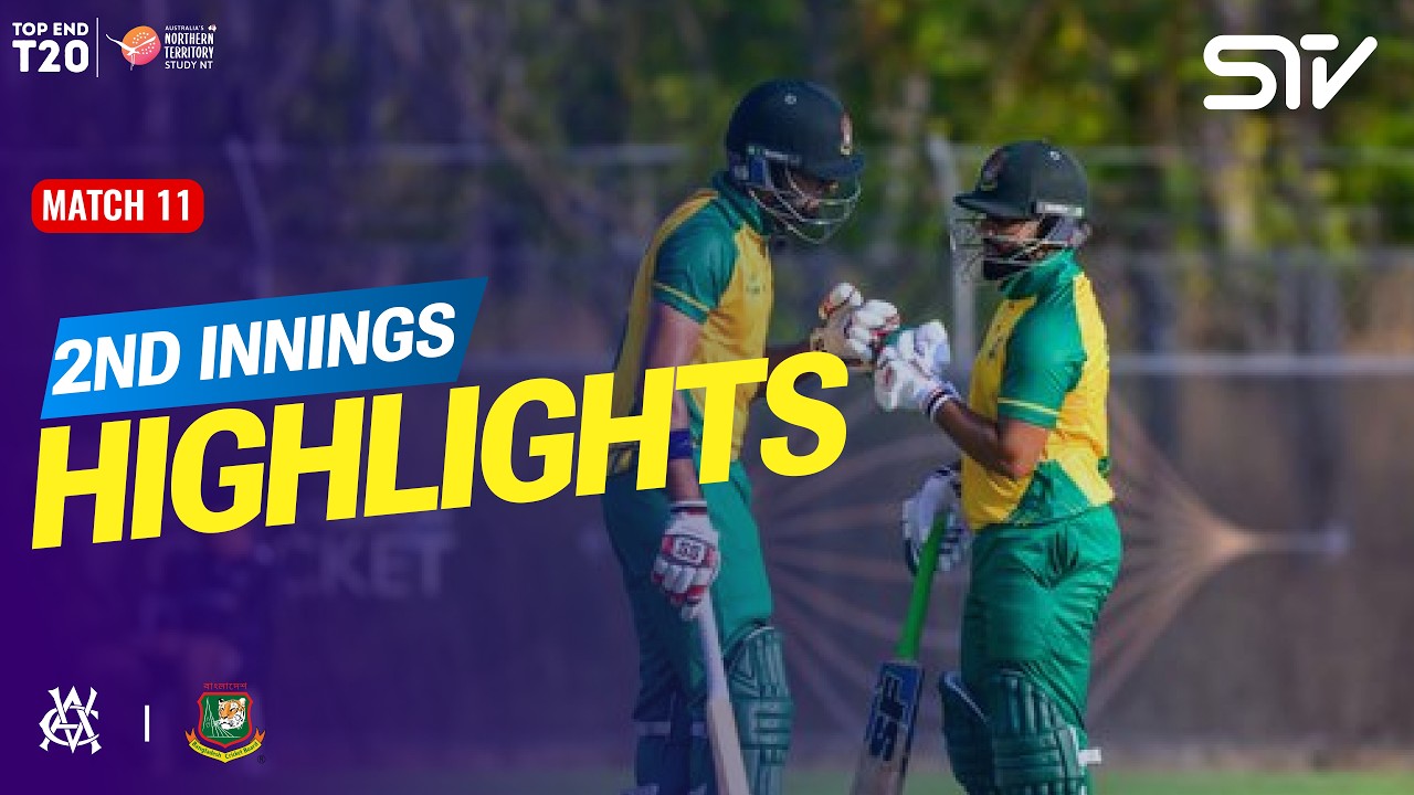 Bangladesh Innings Highlights | Victoria vs Bangladesh | Match 11 | Top End 2026 | ZP1U