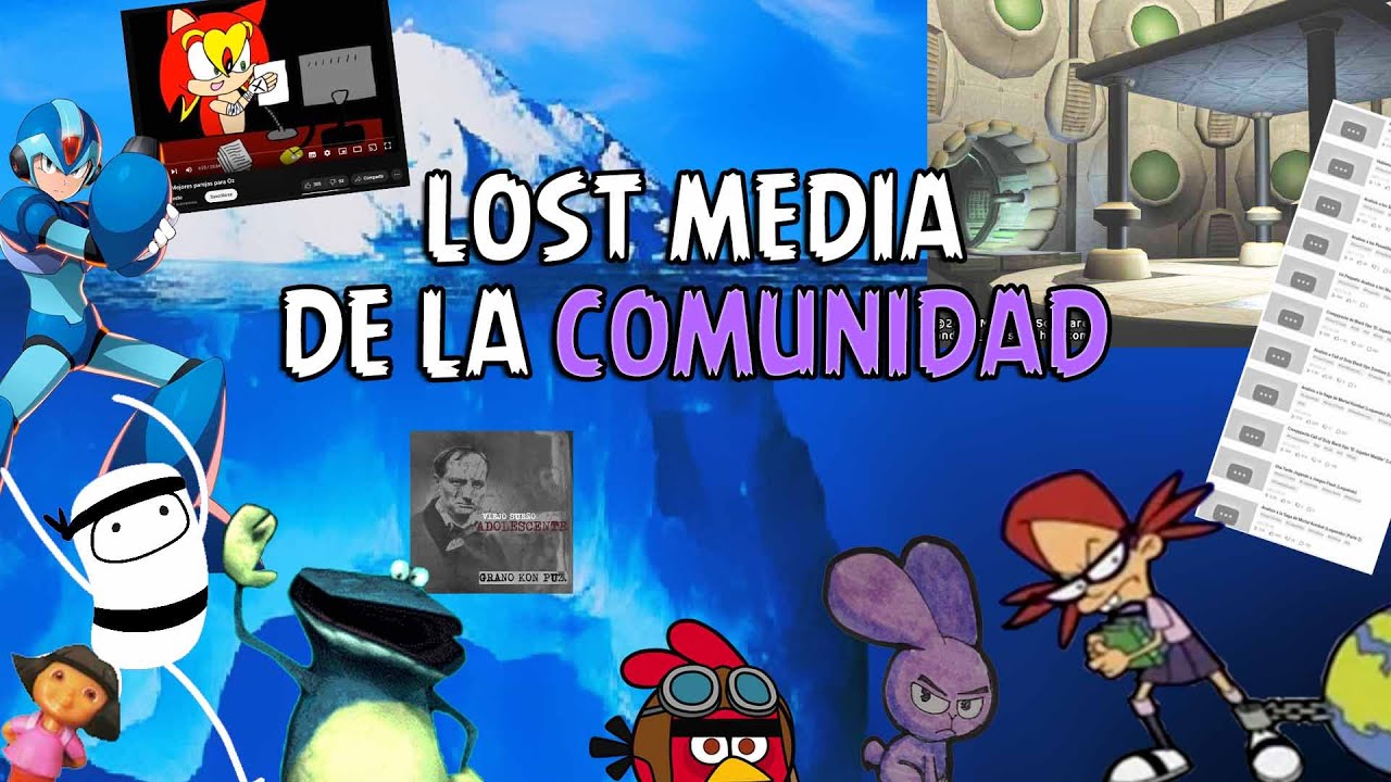 ICEBERG DE LOST MEDIA DE LA COMUNIDAD (Loquendo 2023)