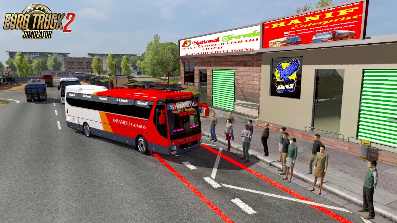 ETS2 - How to Take Passenger in Pro BD Map V 1.36x | With Complete a Job | Review Gammer
