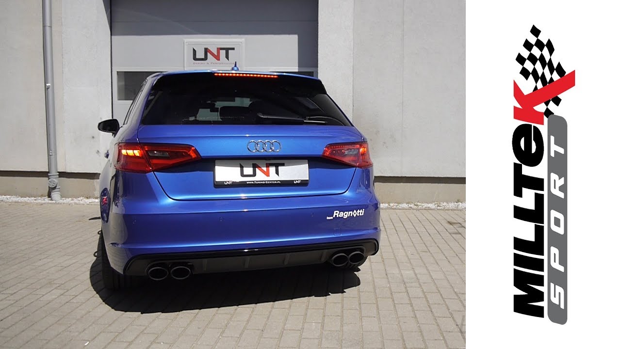 Audi S3 8V 2.0 TSI | Wydech Milltek Sport Cat-back Non-resonated | Wydechowe.pl