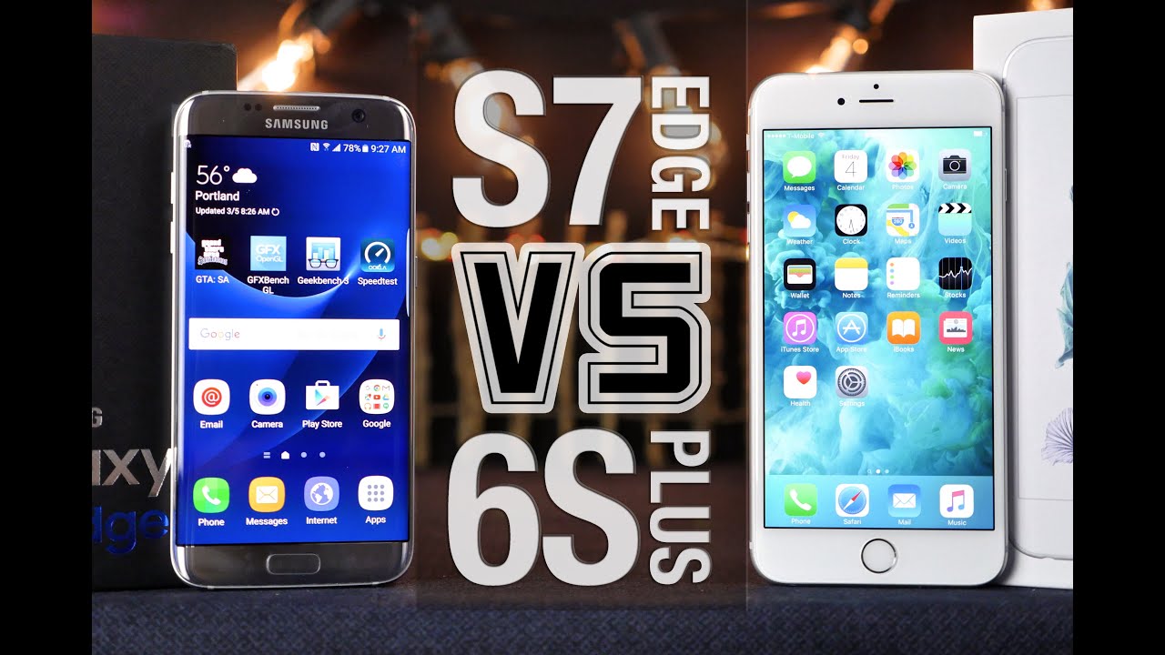 Samsung Galaxy S7 Edge vs iPhone 6S Plus Full Comparison!