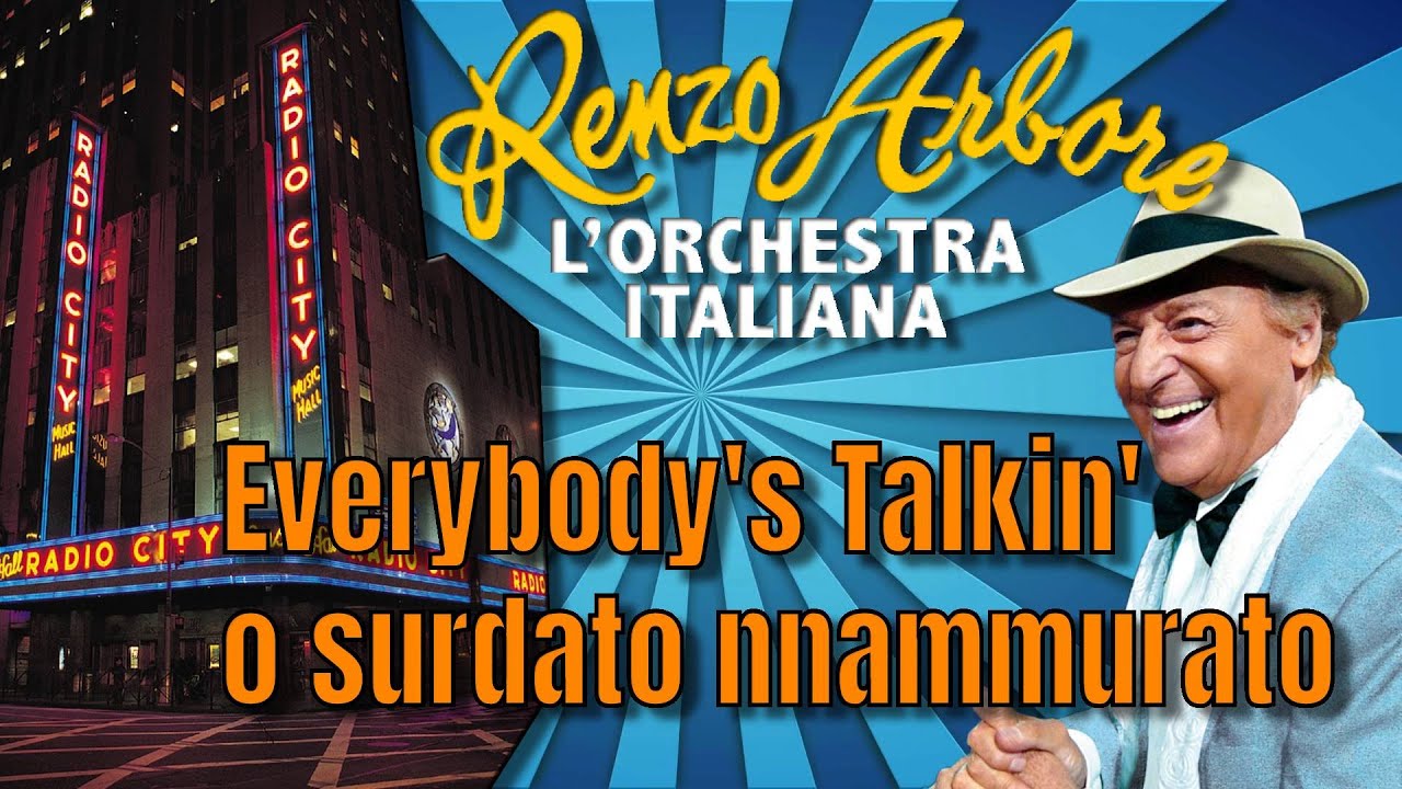 Renzo Arbore e L'Orchestra Italiana 'O surdato nnammurato da Radio City Music Hall