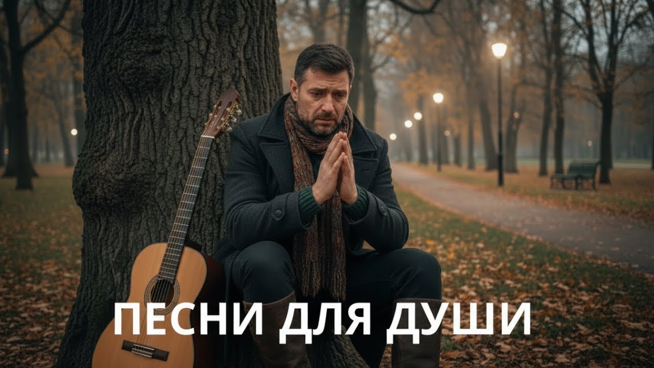 🔴 LIVE 🍂 Песни для души осенью – русский шансон под гитару о жизни