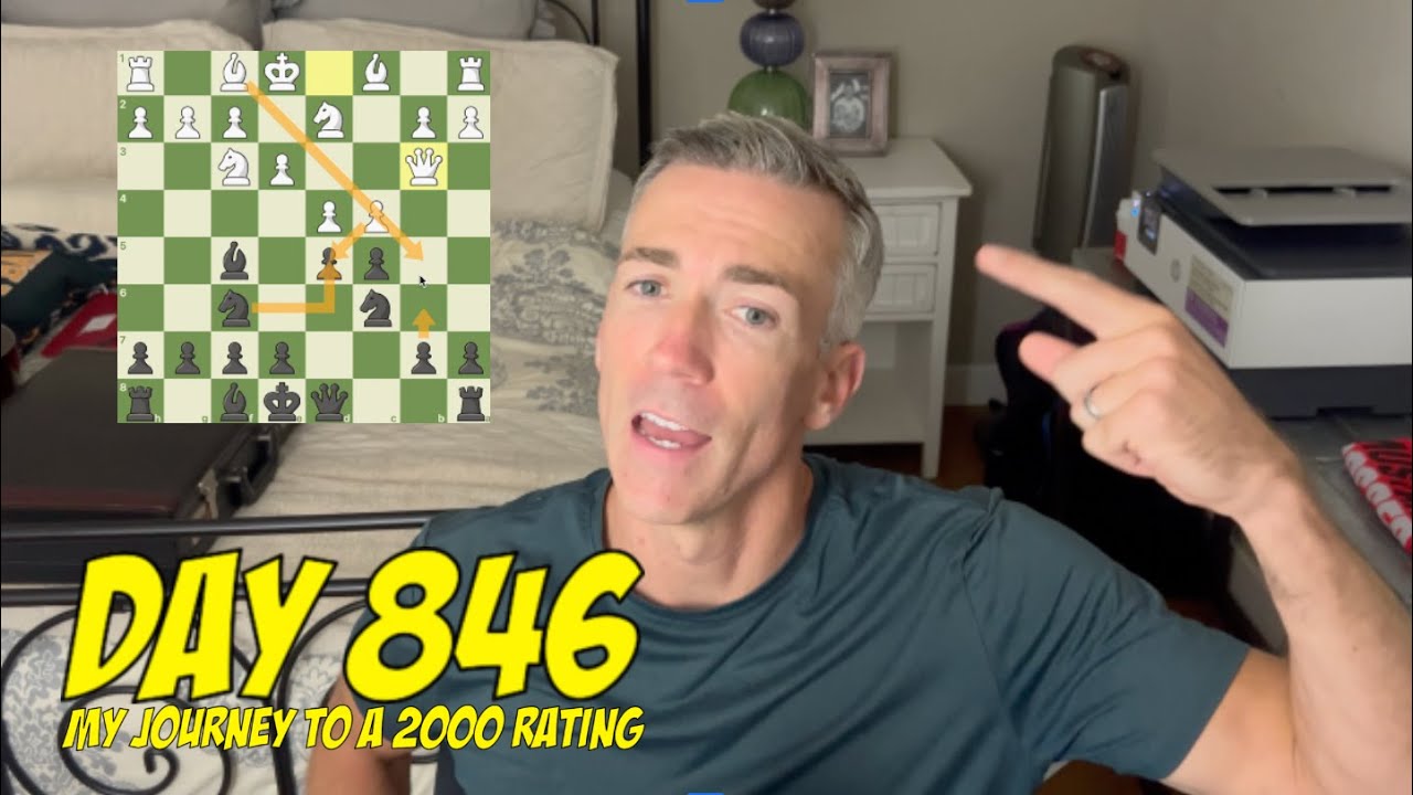 Day 846: Playing chess every day until I reach a 2000 rating
