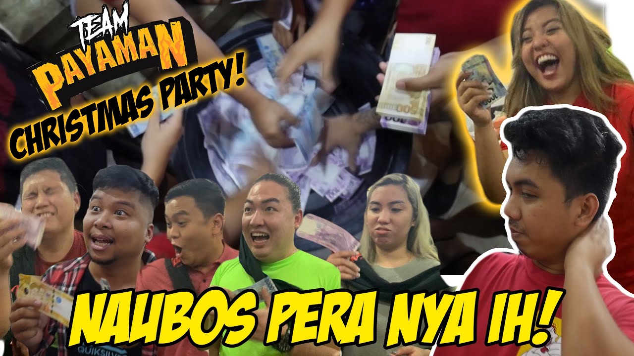TEAM PAYAMAN CHRISTMAS PARTY! (NAMIGAY NG PERA SI CONG)