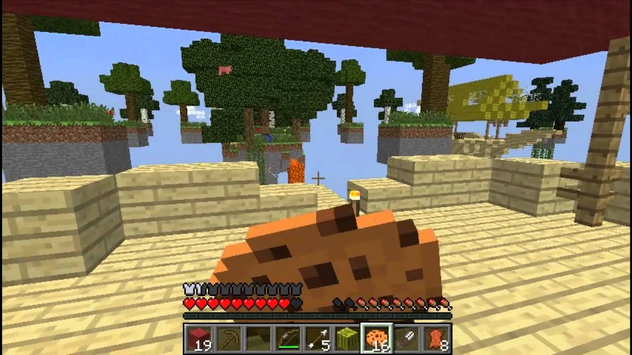 MineCraft AirBorn pvp #1 W/ DkThals