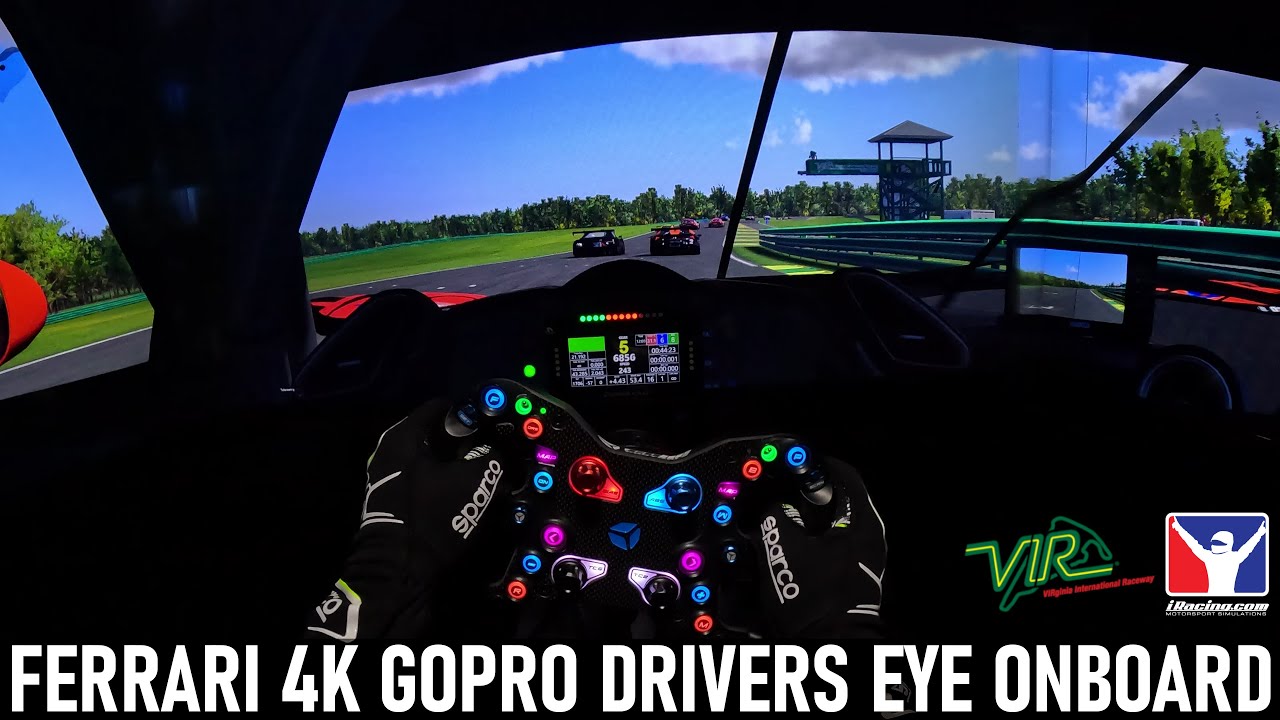 First GoPro 11 4K Onboard in my Motion Simulator Triple Monitor Setup
