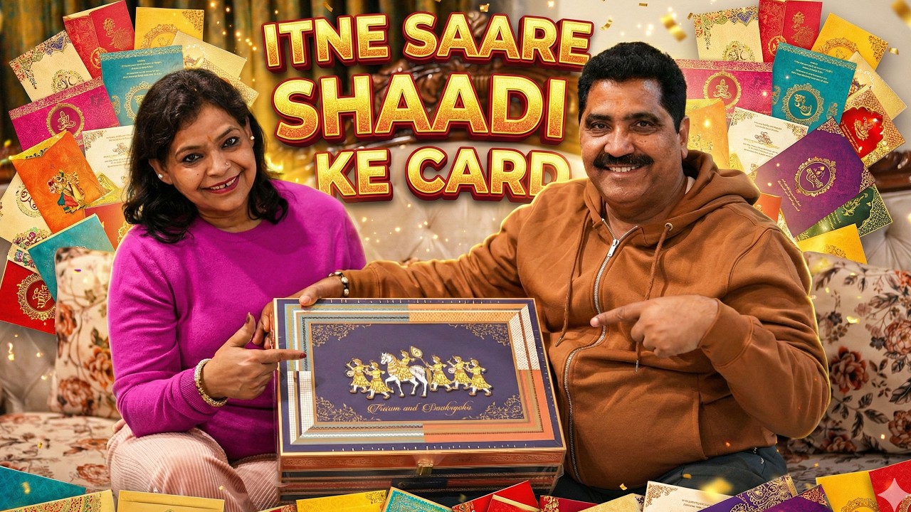 Itne saare Shaadi ke Card aaye Ghar