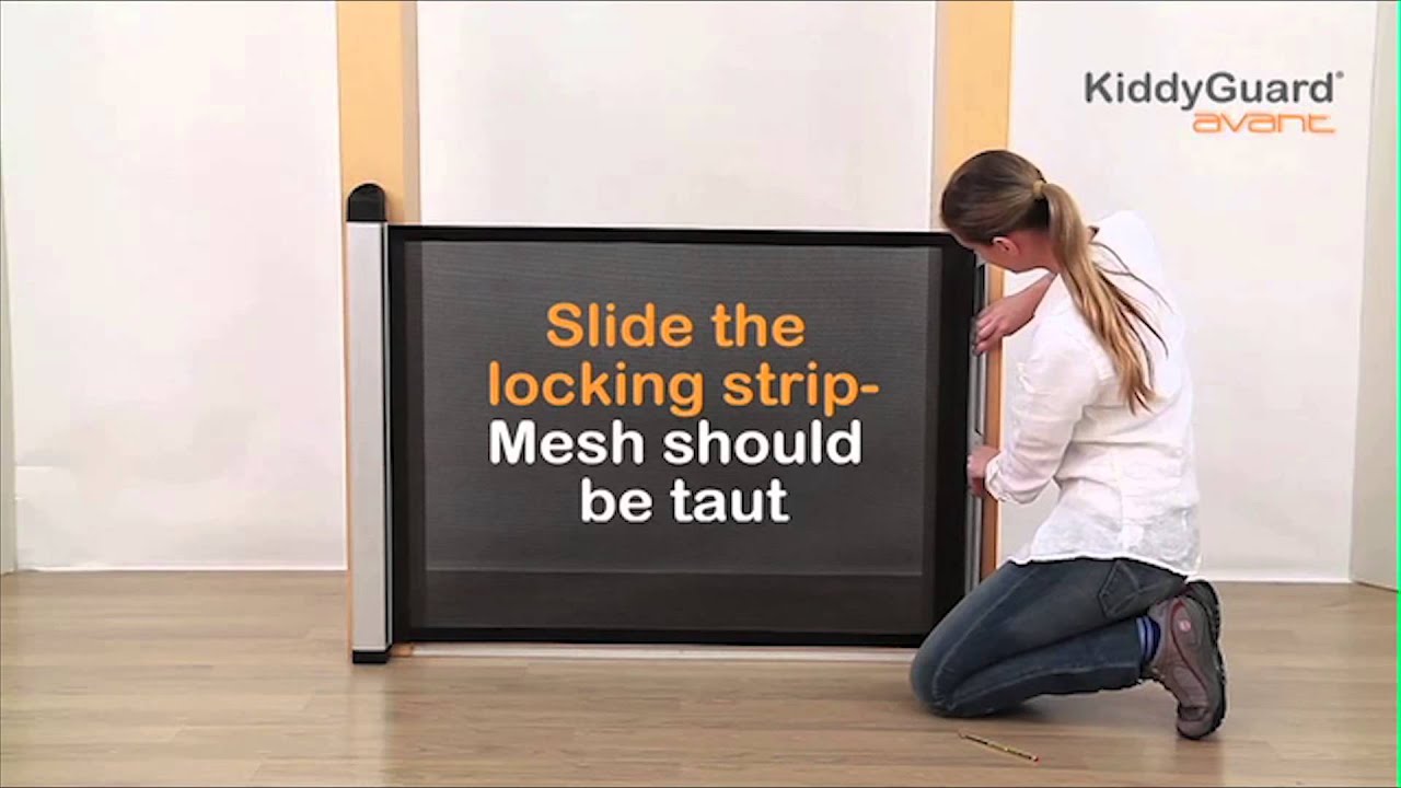 How to fit the Lascal KiddyGuard to a Doorway