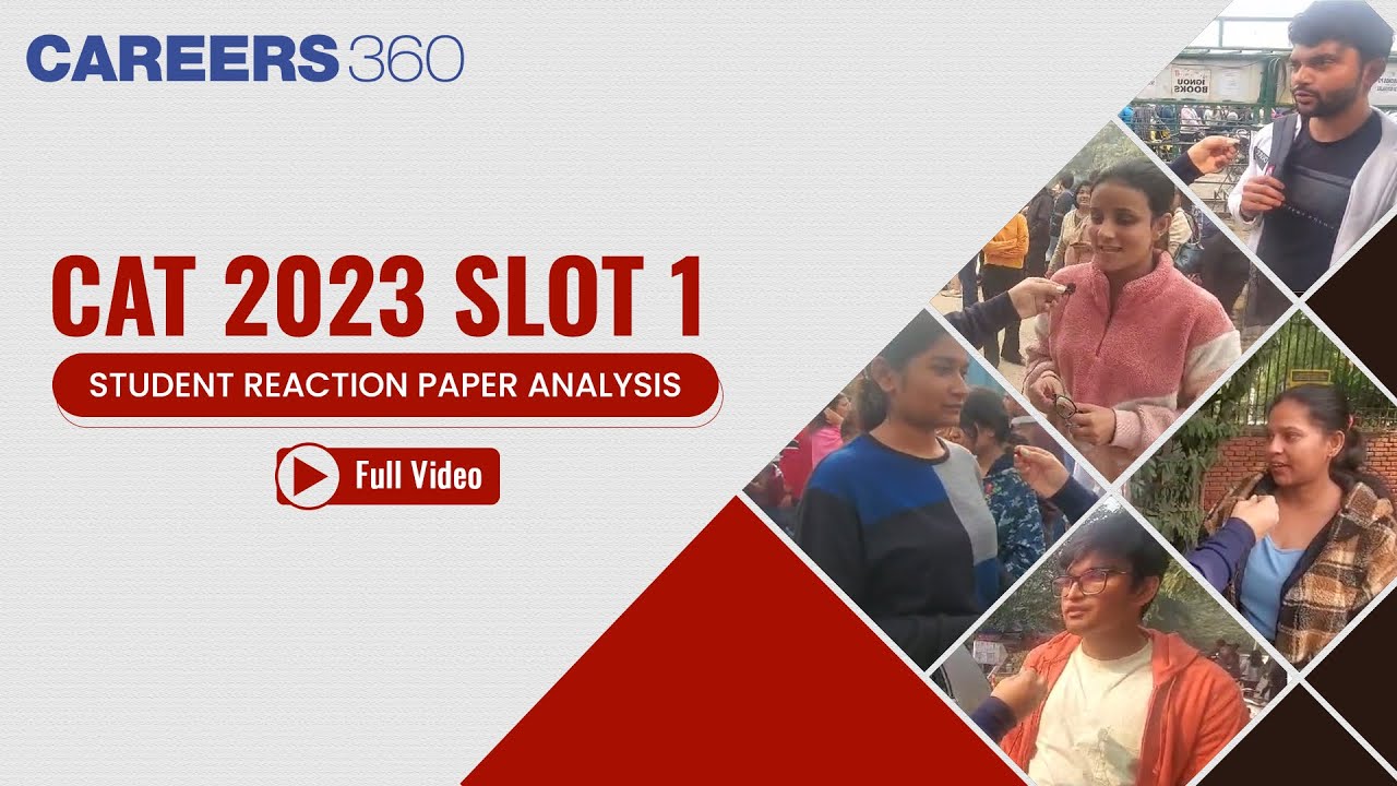 CAT 2023 Slot 1 Analysis | CAT Exam Analysis 2023 - VARC, DILR & QA (Full Video)