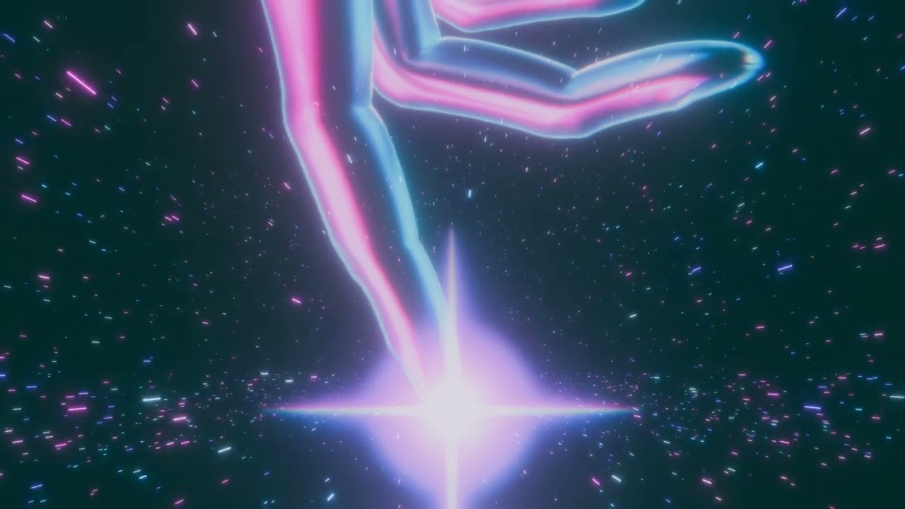 Voyage Through Space/Retro Animation 80's Style in Blender - Loop in Eevee
