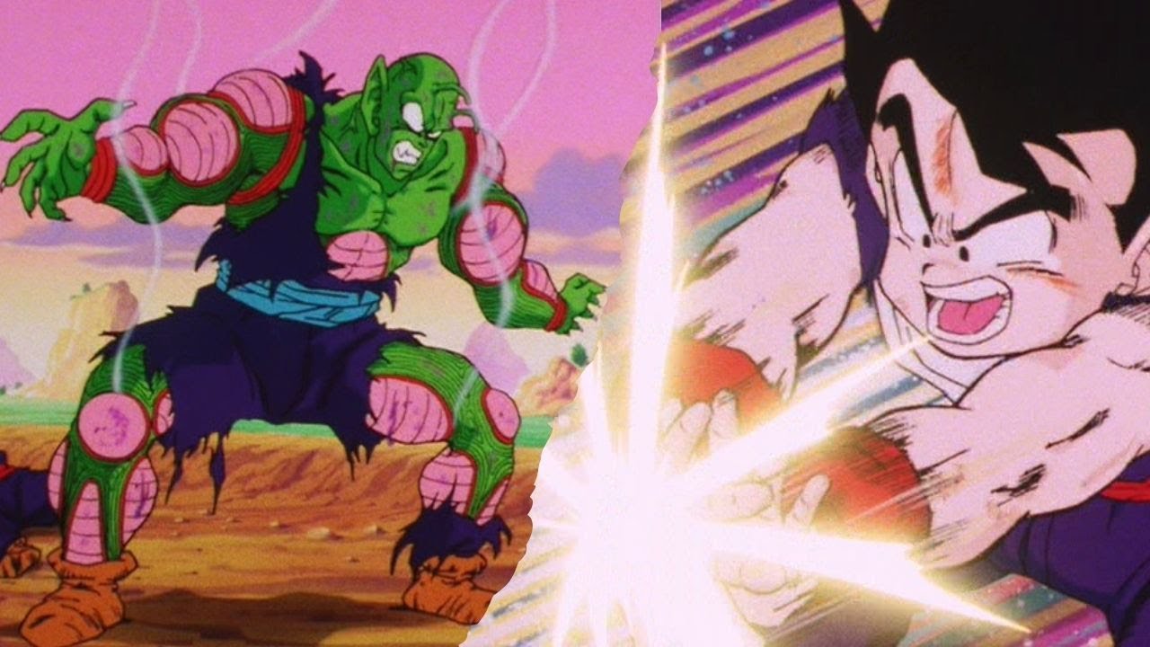Gohan Avenges Piccolo's Death (Japanese)