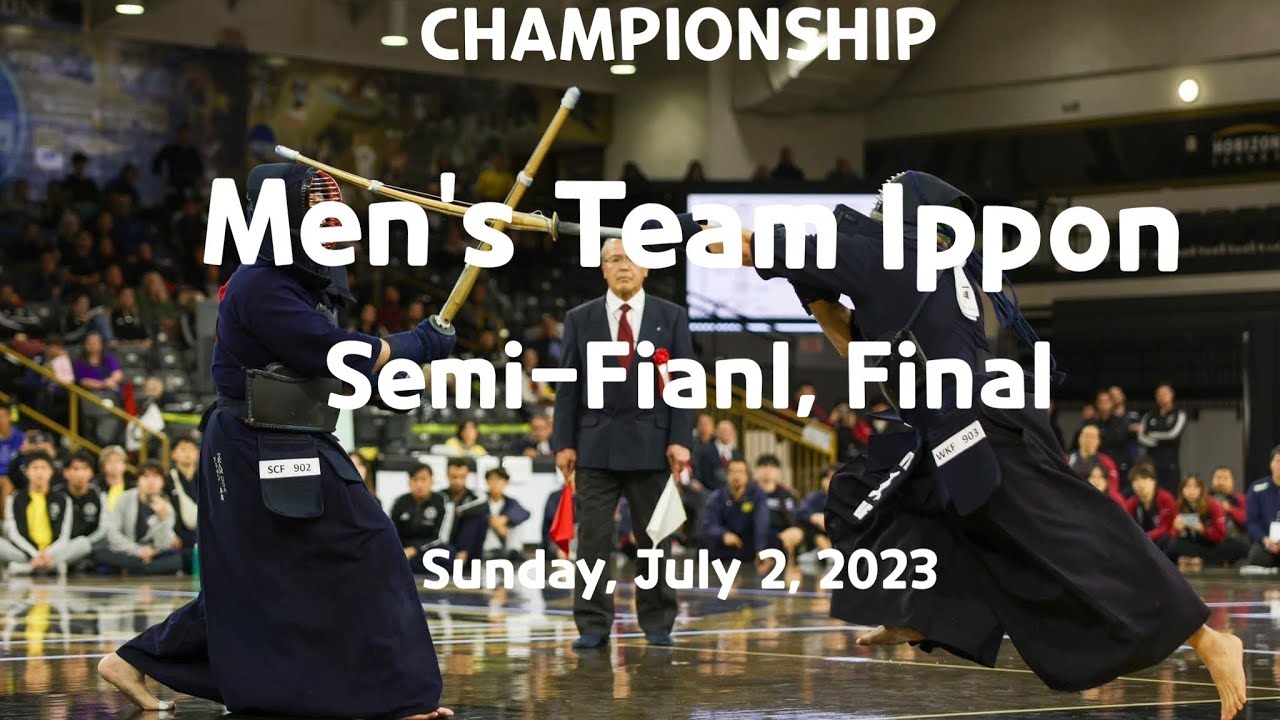 2023 US Kendo National Championship - Men‘s Team Ippon